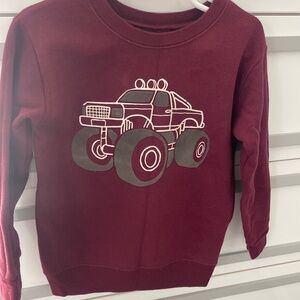 monster truck sweatshirt